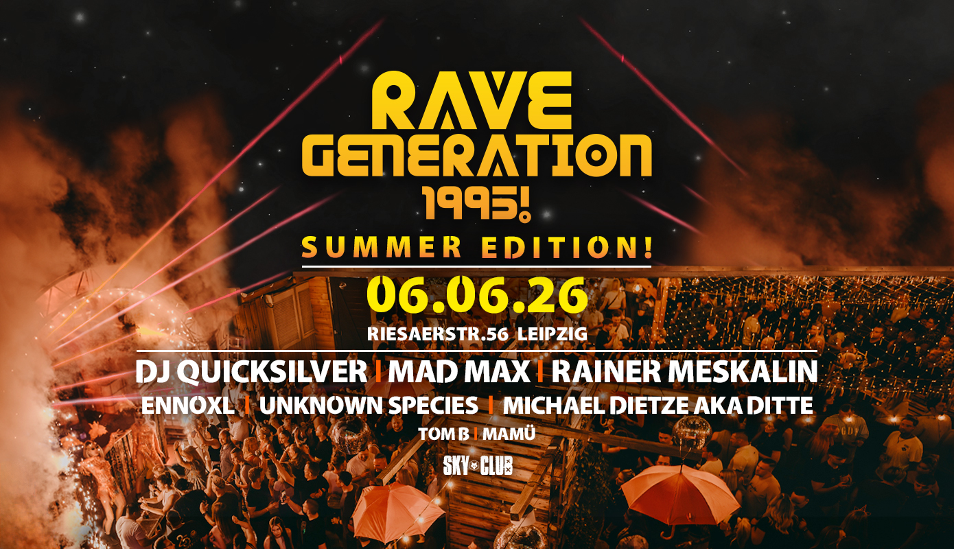 Foto - Sa. 06.06.2026 - Rave Generation 1995! 